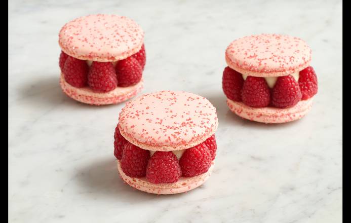 Raspberry Lemon Macaron