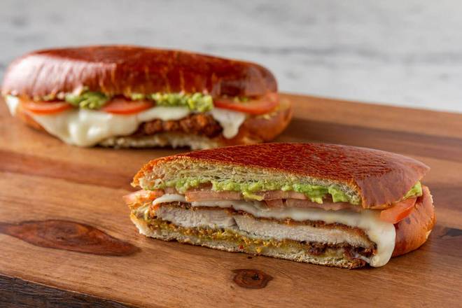 Spicy Chicken Milanesa Sandwich