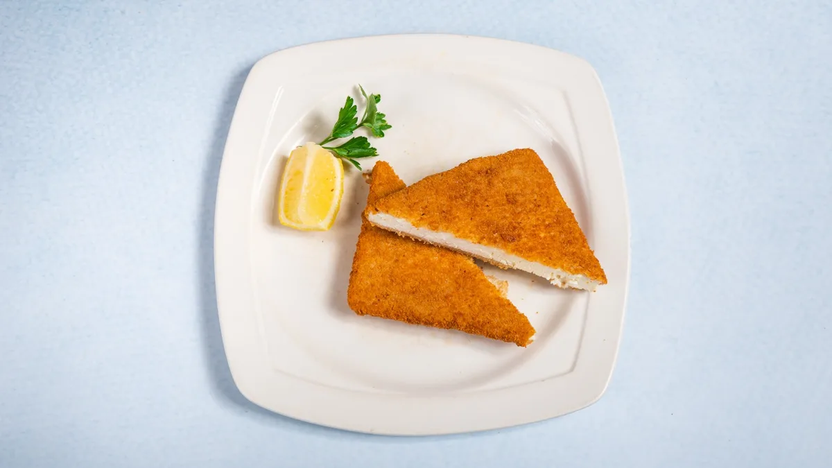 Gebackener Schafskäse