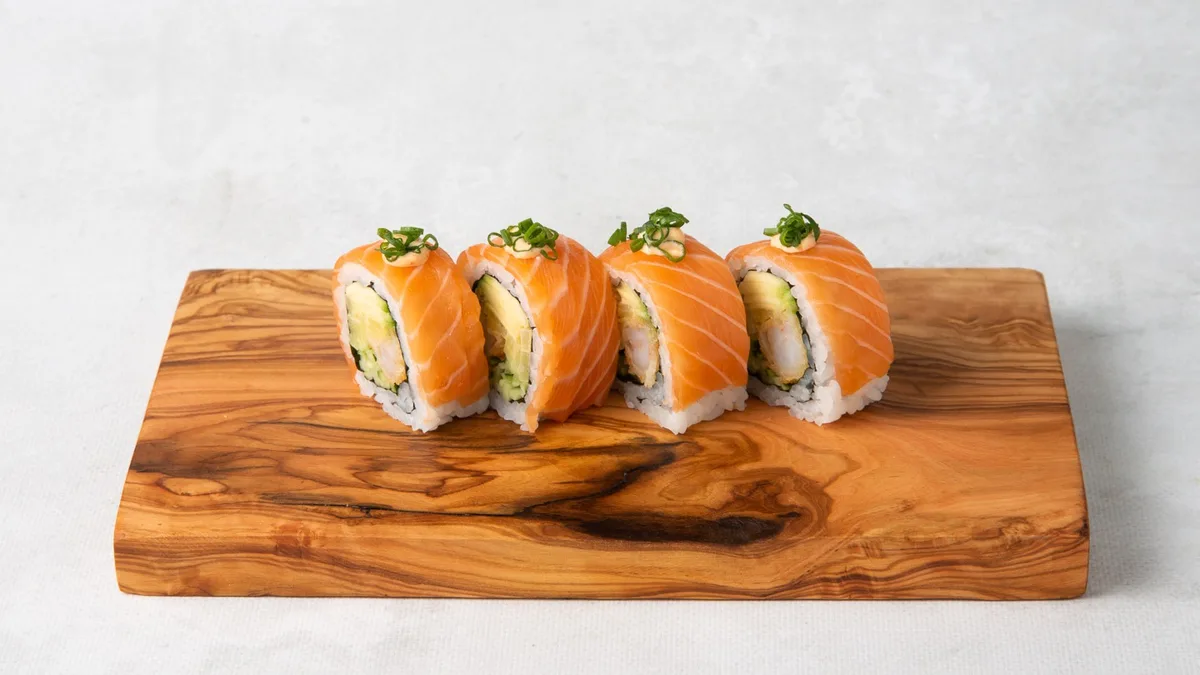 Uramaki ebi sake 8 szt.