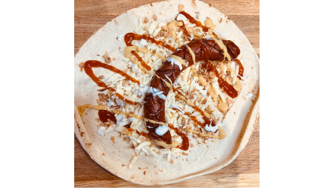 Wurst Wrap Premium + CocaCola 0,5L