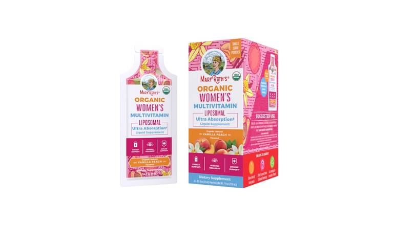 Mary Ruth's: Women's Organic Multivitamin Liposomal Box