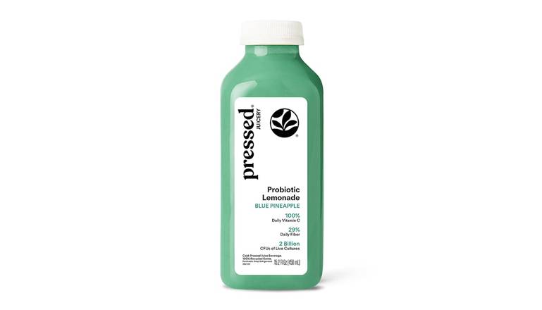Probiotic Blue Pineapple Lemonade