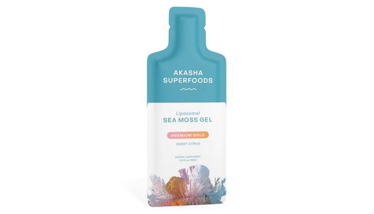 Akasha Superfoods: Liposomal Sea Moss Gel Packet