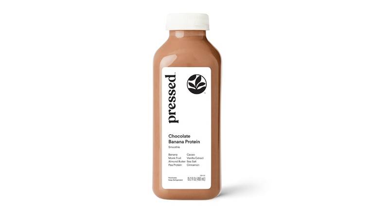 Chocolate Banana Protein Smoothie