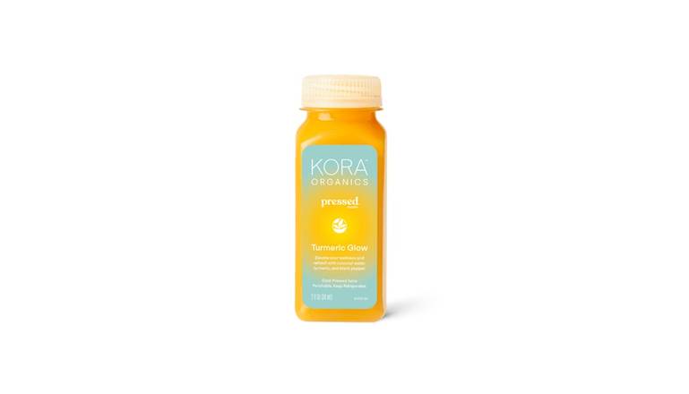 KORA Organics x Pressed Turmeric Glow Shot