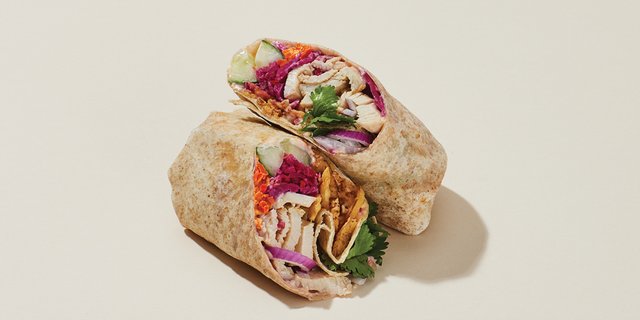 Bang Bang Chicken Wrap