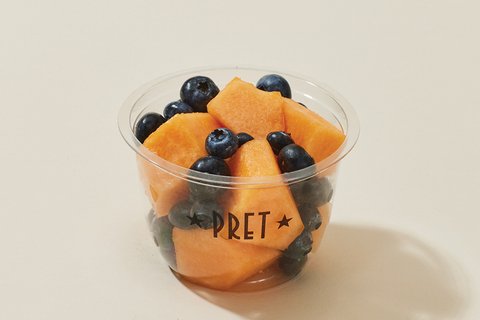 Cantaloupe and Blueberry Pot