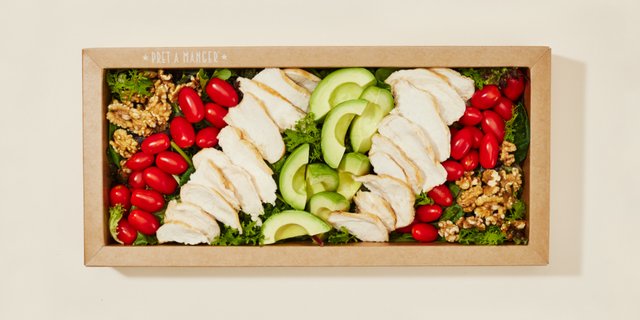 Chicken Avocado Salad Platter