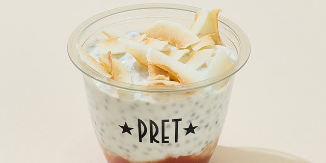 Guava Coconut Chia Pot