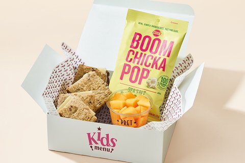 Pret Kid's Cheddar and Mayo Sandwich Lunch Box