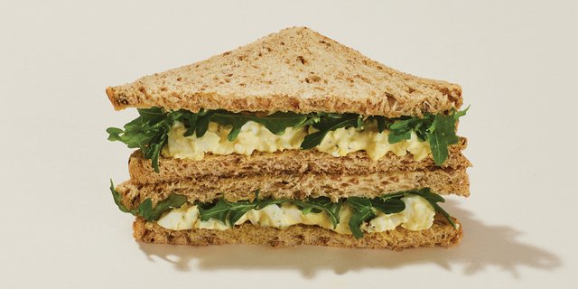 Pret's Egg Salad and Arugula Sandwich