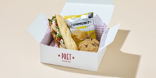 Romesco Chicken and Mozzarella Baguette Boxed Lunch