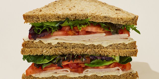 Turkey and Cheddar Sandwich