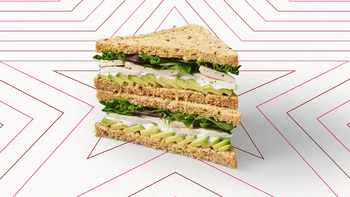 Chicken and Avocado Sandwich