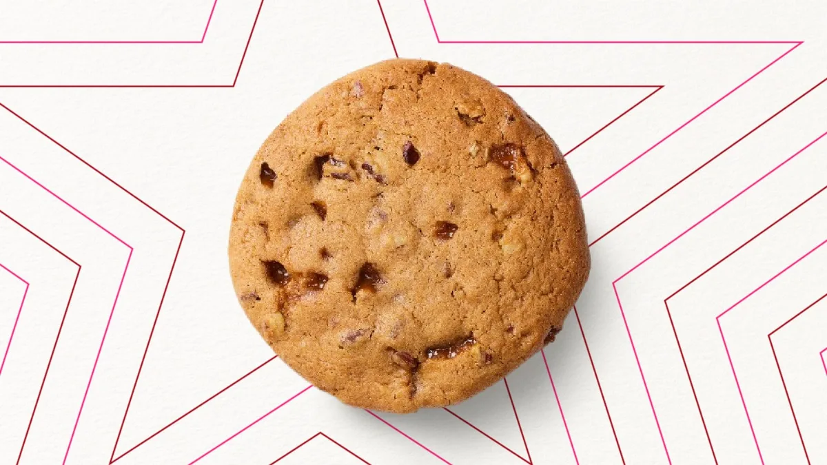 Pecan and Caramel Cookie