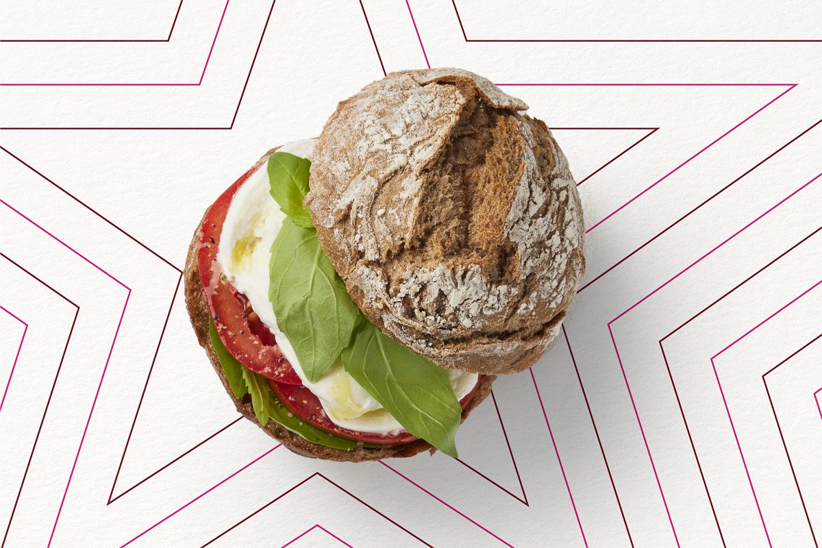 Round Bread Caprese