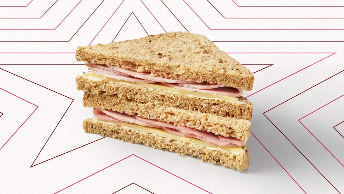 Schinken and Käse Sandwich