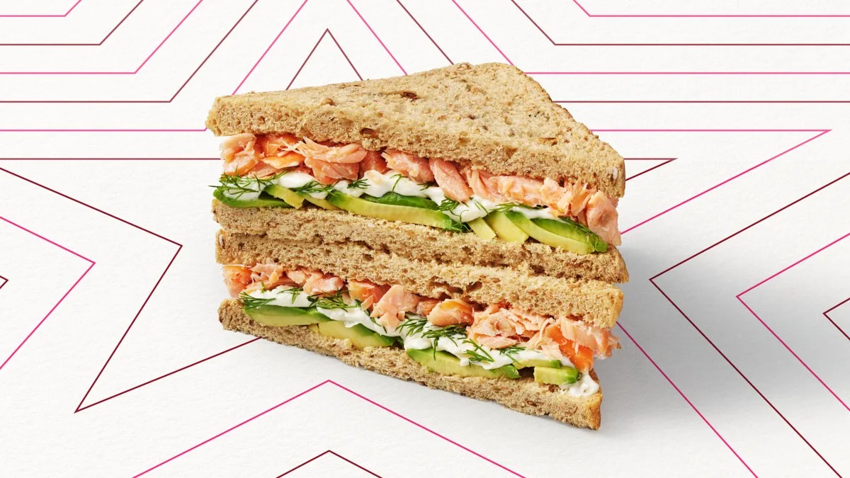 Smoked Salmon Sandwich
