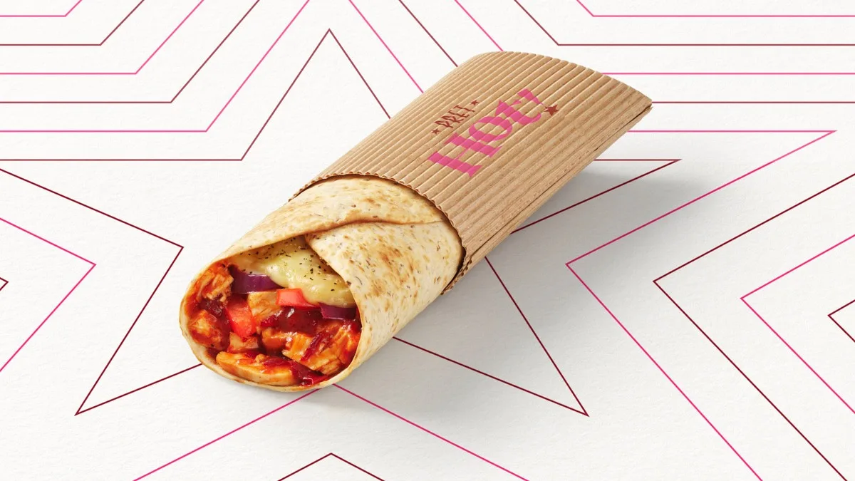 Warmer Wrap Hähnchen and Chipotle Paprika