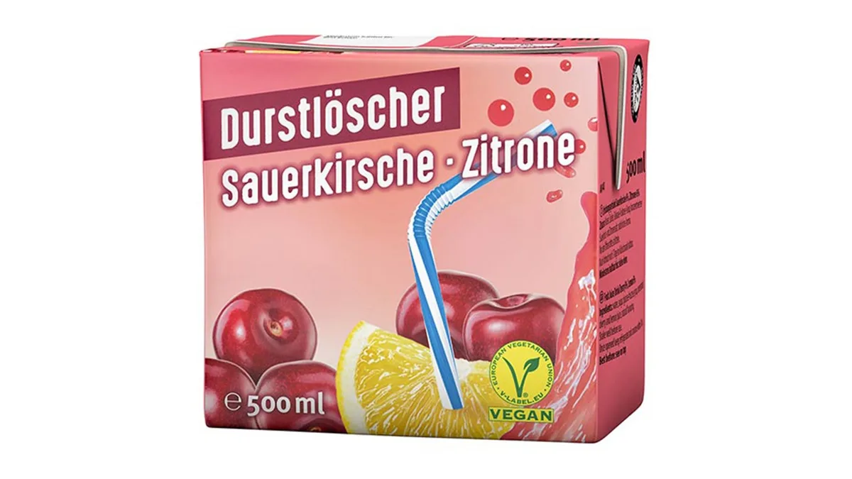 Durstlöscher Sauerkirsche-Zitrone 0,5 l
