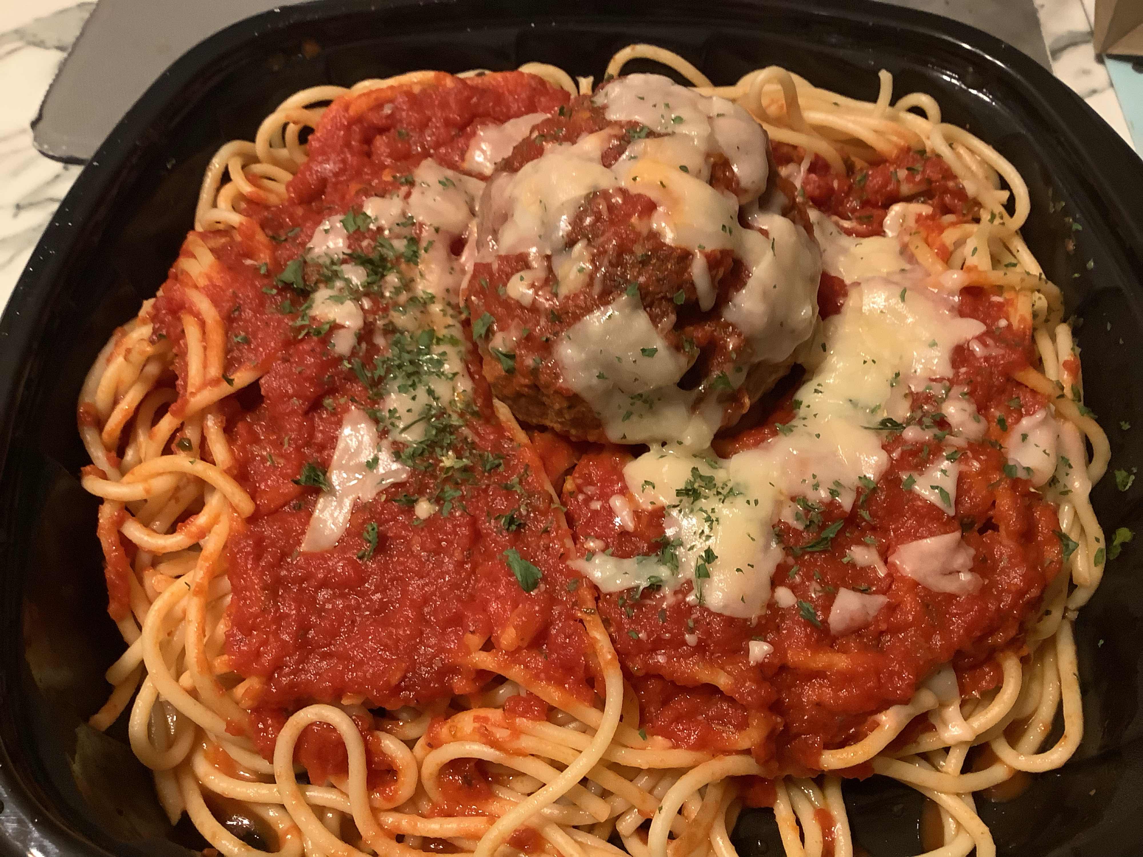Spaghetti and Meatball