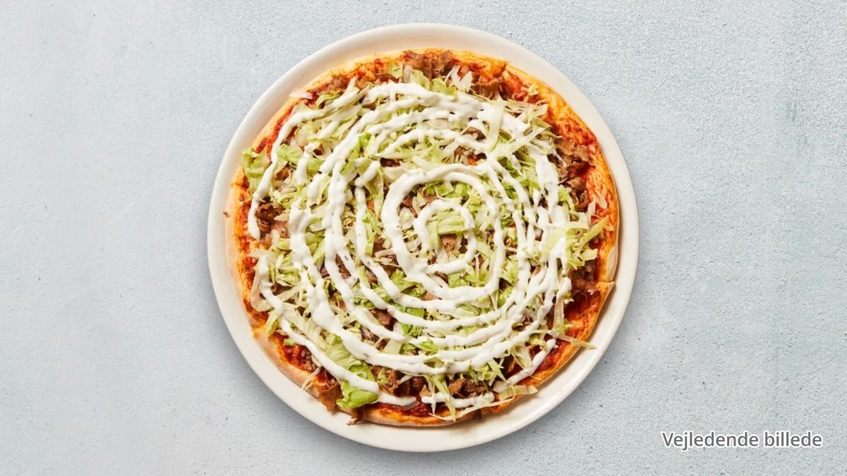 14a. Salat Pizza
