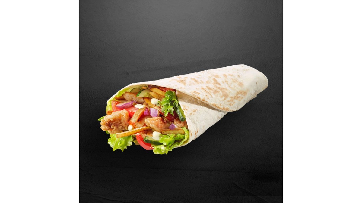 Crispy chicken wrap