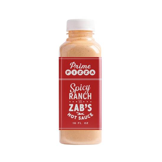 Spicy Ranch with Zabs Hot Sauce (16 oz)
