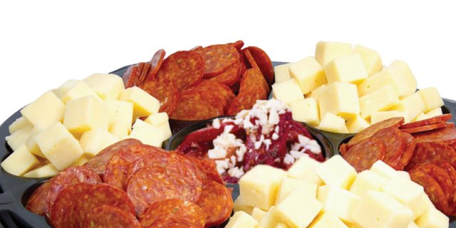 Pepperoni and Cheese Tray