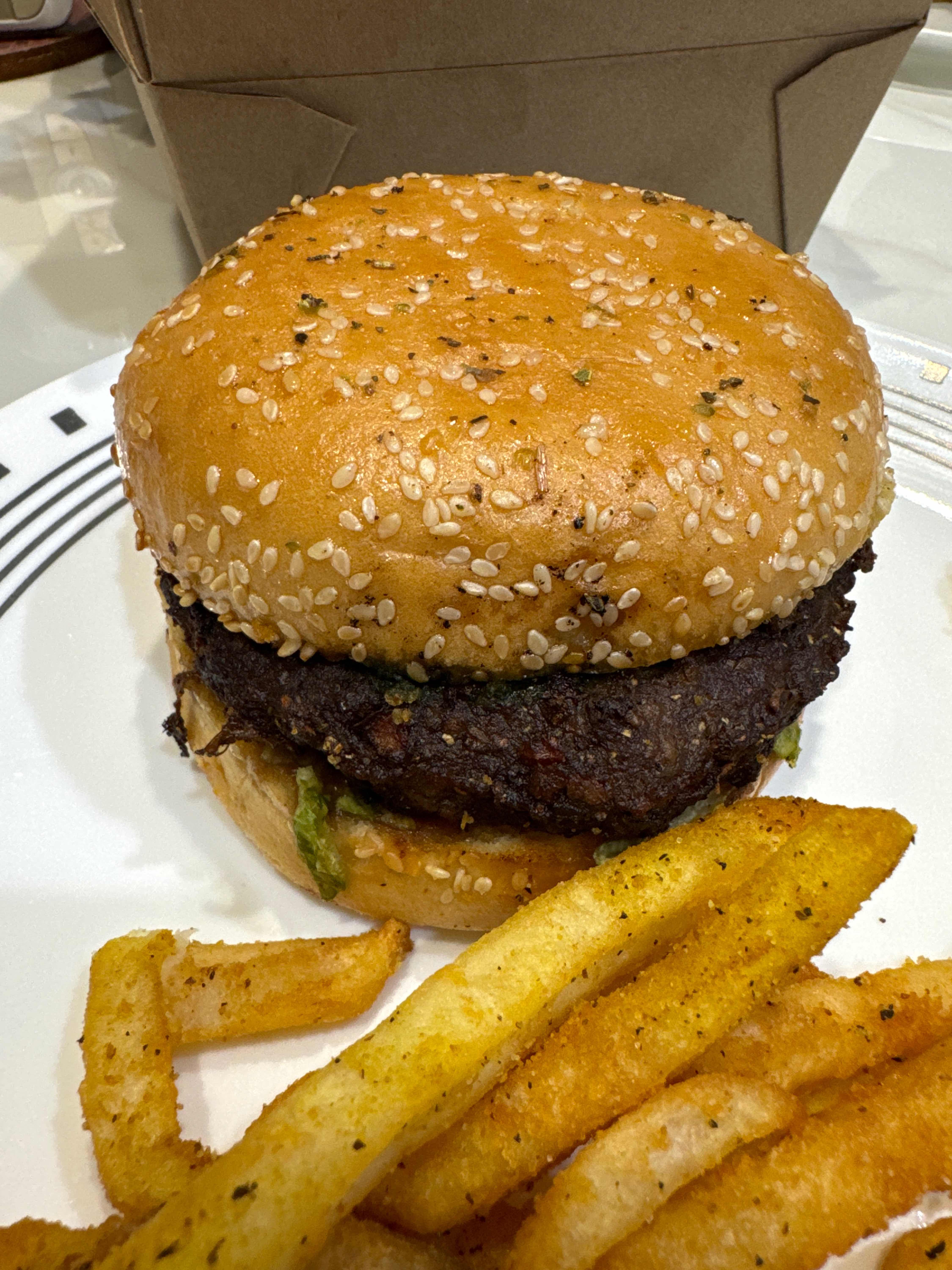 Beef Chapli Burger