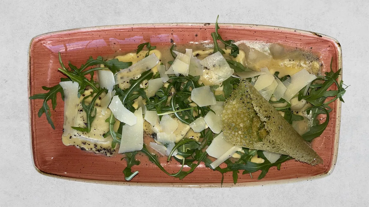 Filled Pasta with Boletus Filling