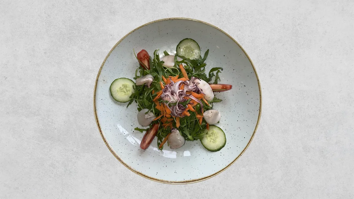Grilled Baby Calamaretti