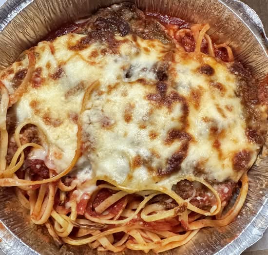 Eggplant Parmesan Lunch