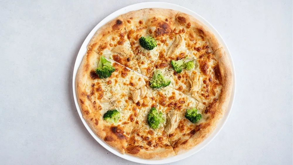 Pizza biały brokuł