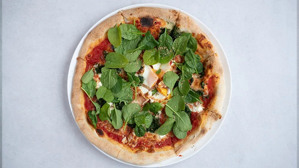Pizza fiorentina