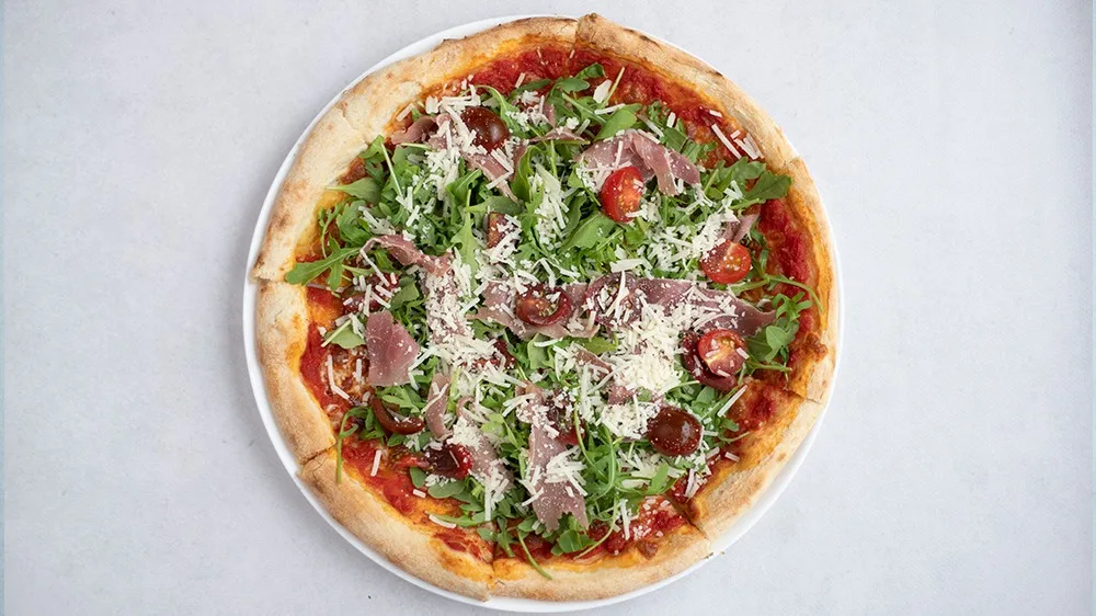 Pizza prosciutto