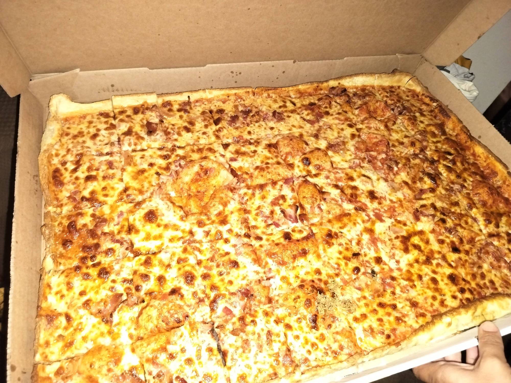Cheese Sheet Pan Party Pizza