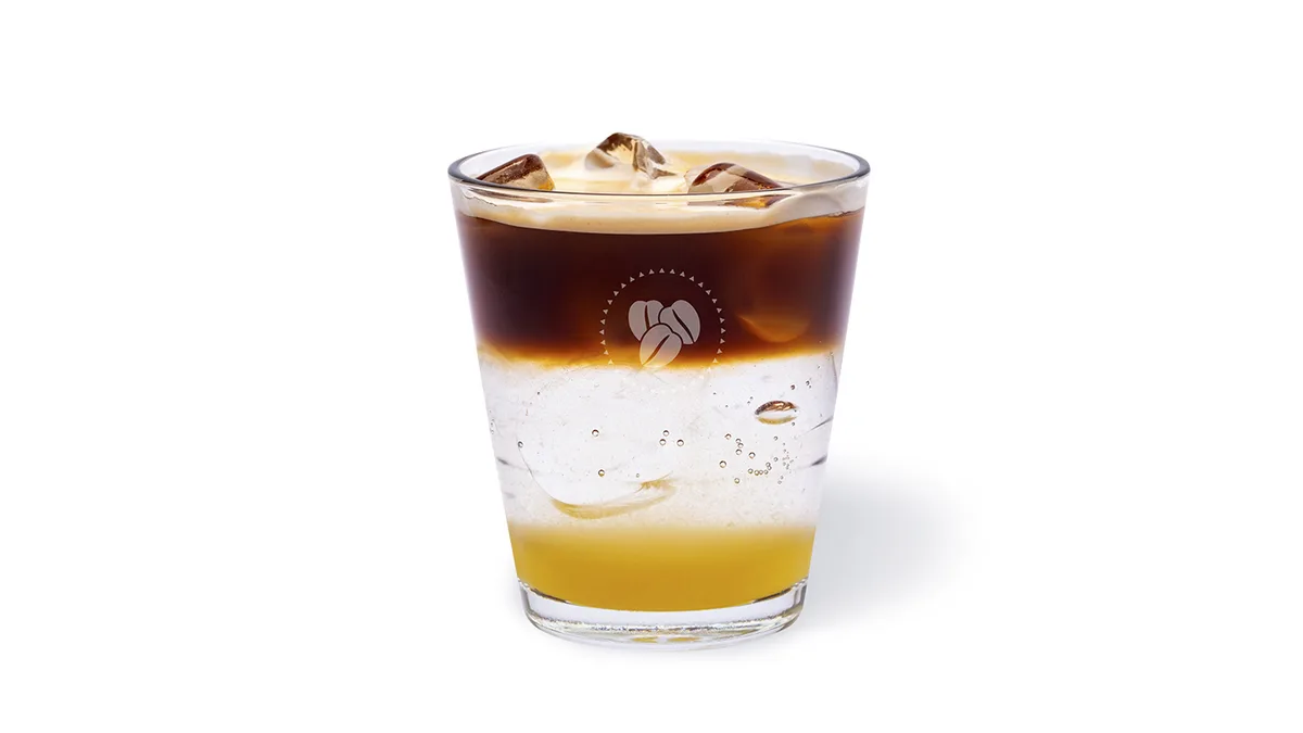 Espresso tonic orange