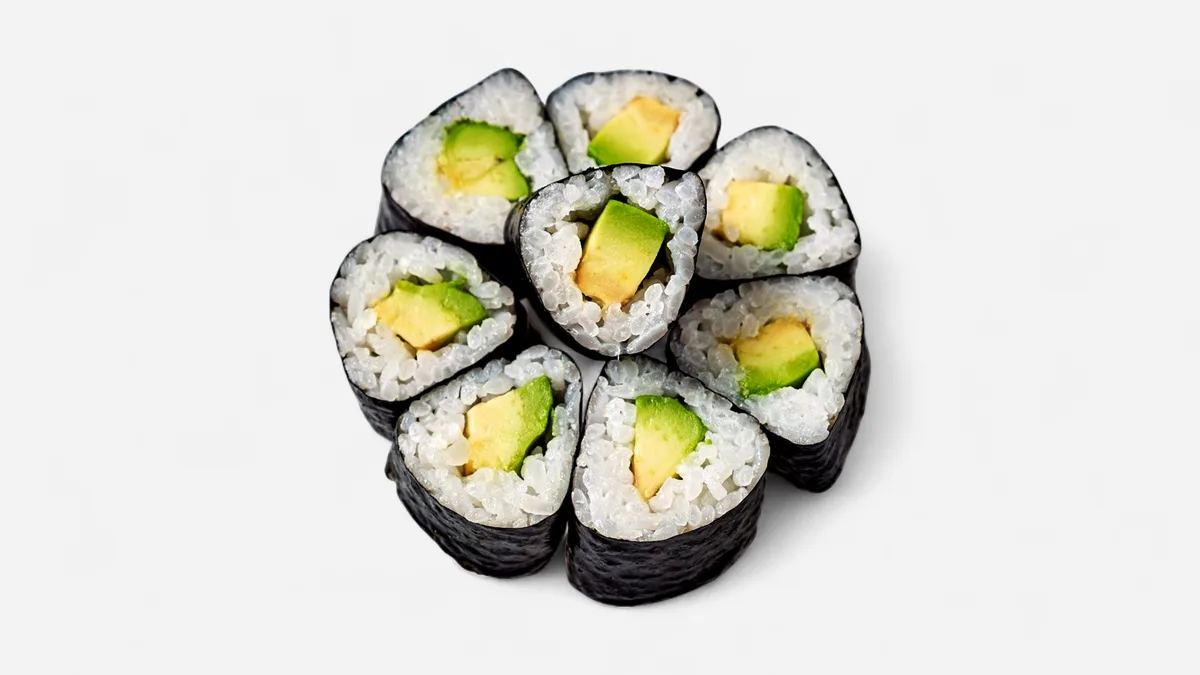 Mini roll z awokado