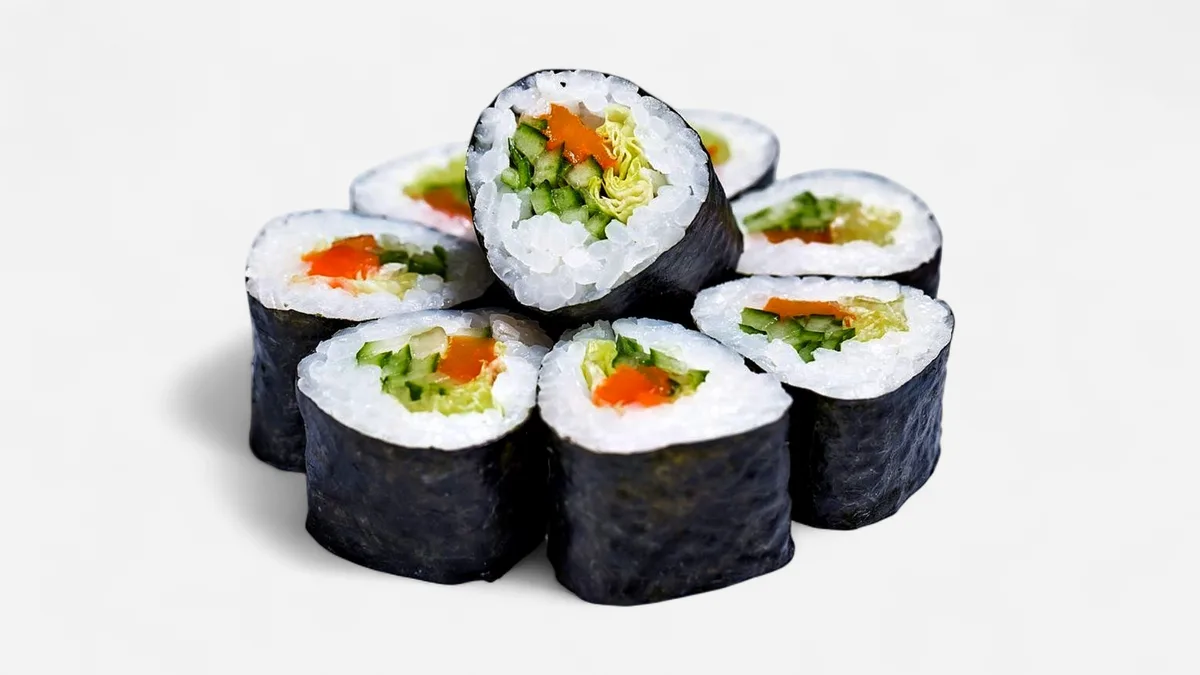 Mini roll z warzywami