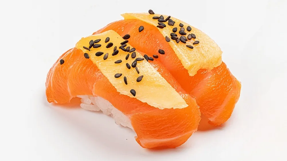 Nigiri Łosoś mango