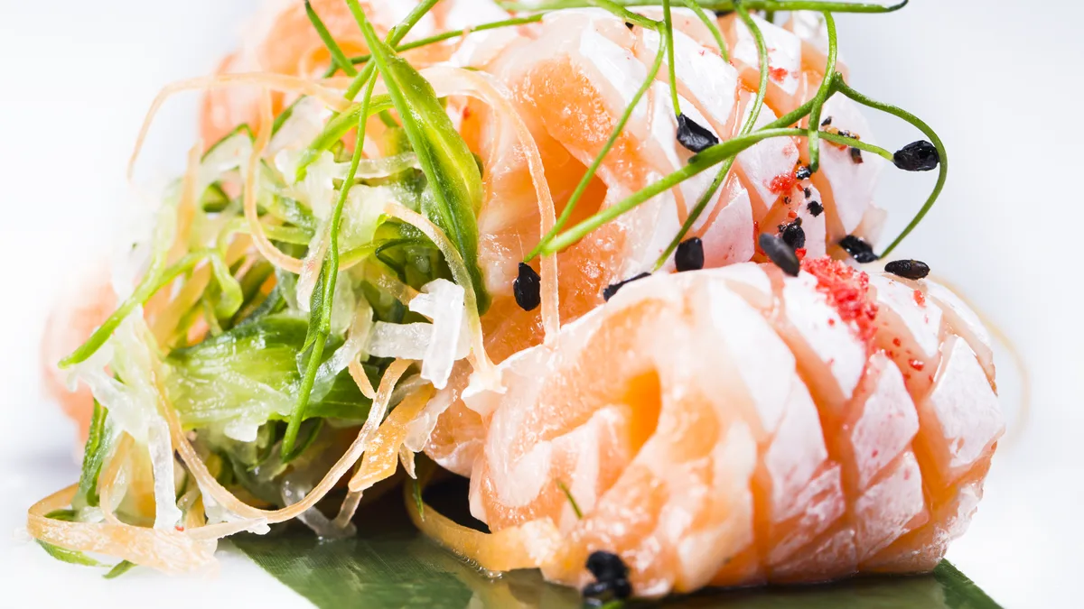 Sashimi Łosoś toro