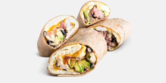 Breakfast and LR Burrito Combo Box