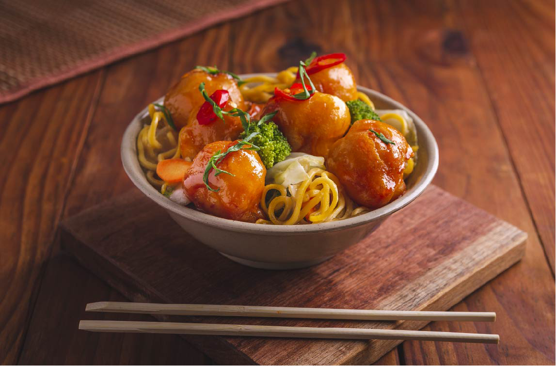 Yakisoba Dragon Balls