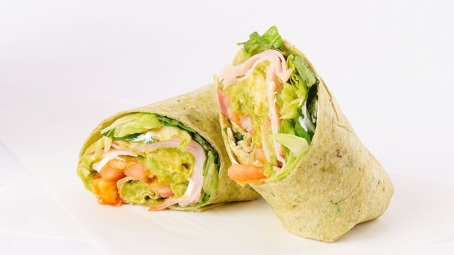 Avocado Turkey Wrap