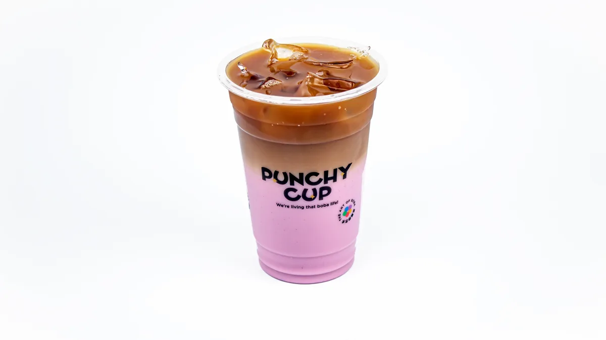 Taro Coffee Latte