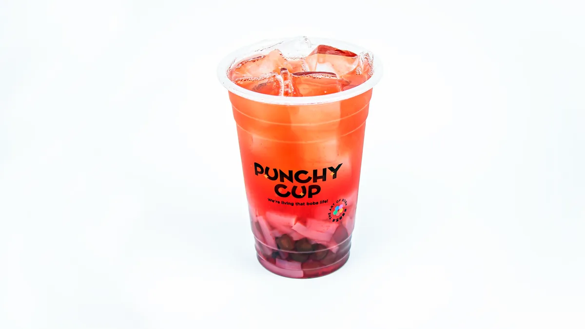 Triple Q Strawberry Green Tea 💙