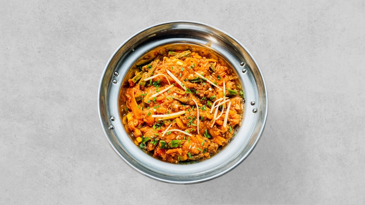 ビンディー（おくら）マサラカレー Bhindi Masala Curry