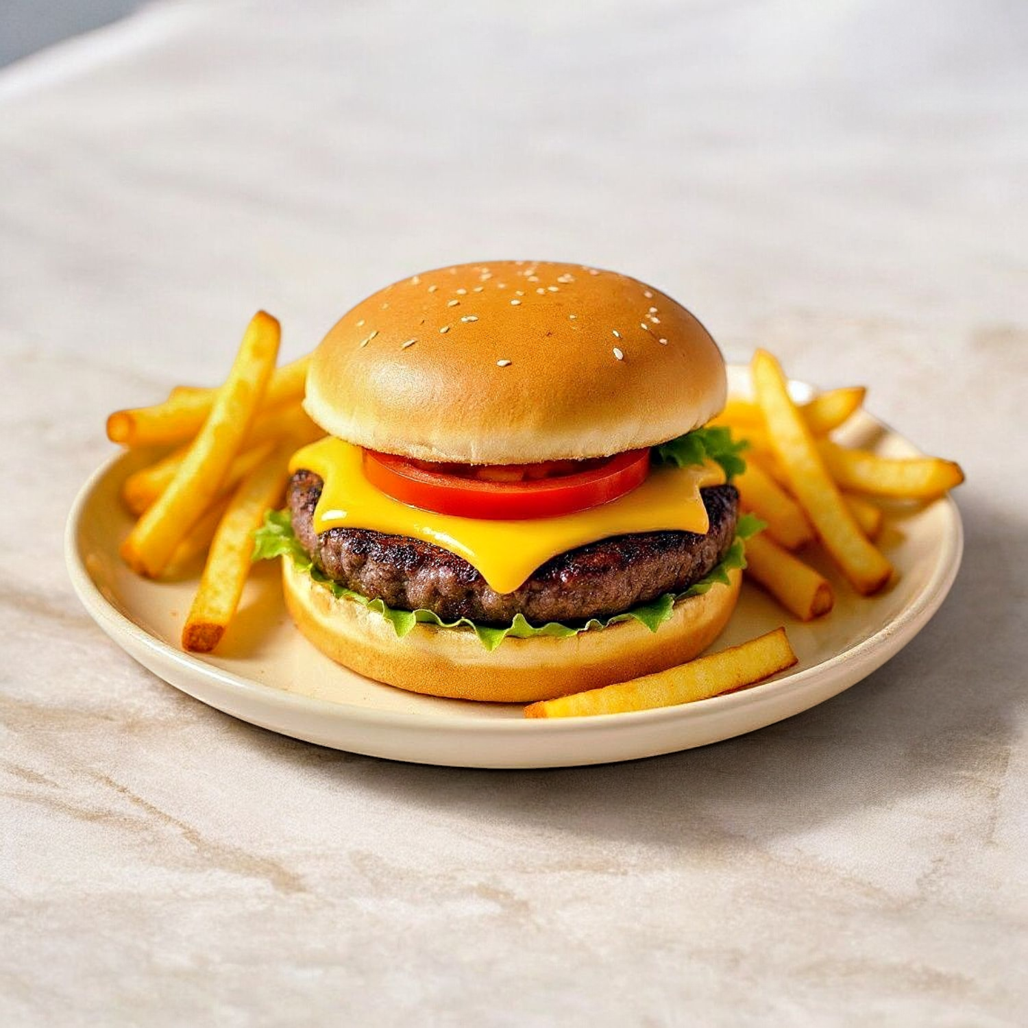 Hamburguesa Sencilla